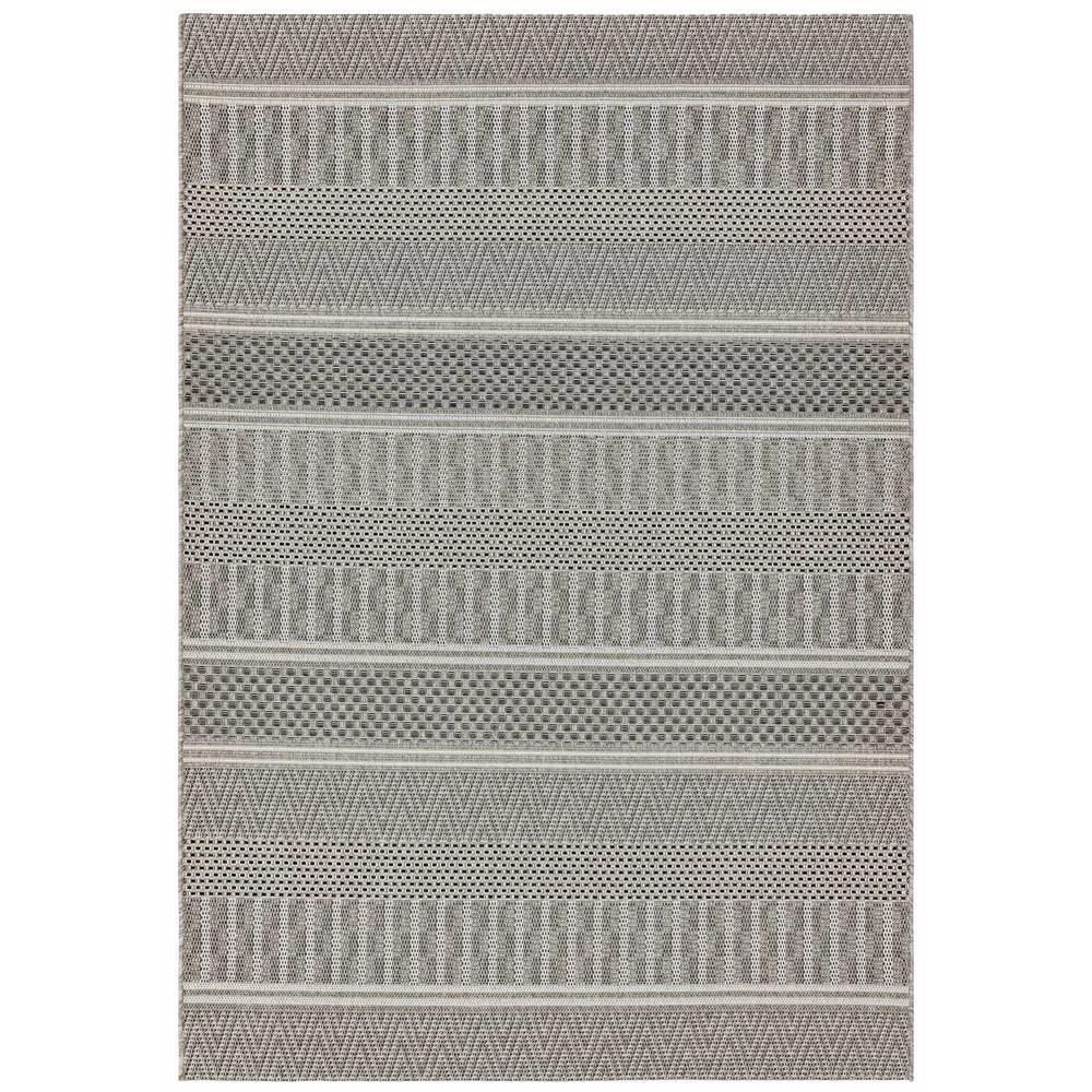 Striped Flat Weave Indoor / Outdoor Rug - Natural – Lime Lace